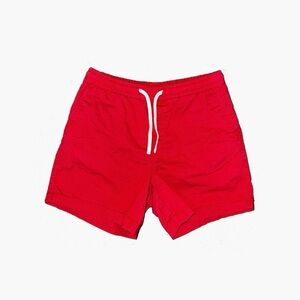Red primark shorts